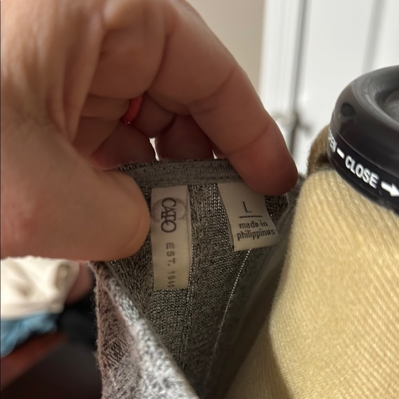 COPY - Gray Knit Long Sleeve Top - Picture 4 of 6